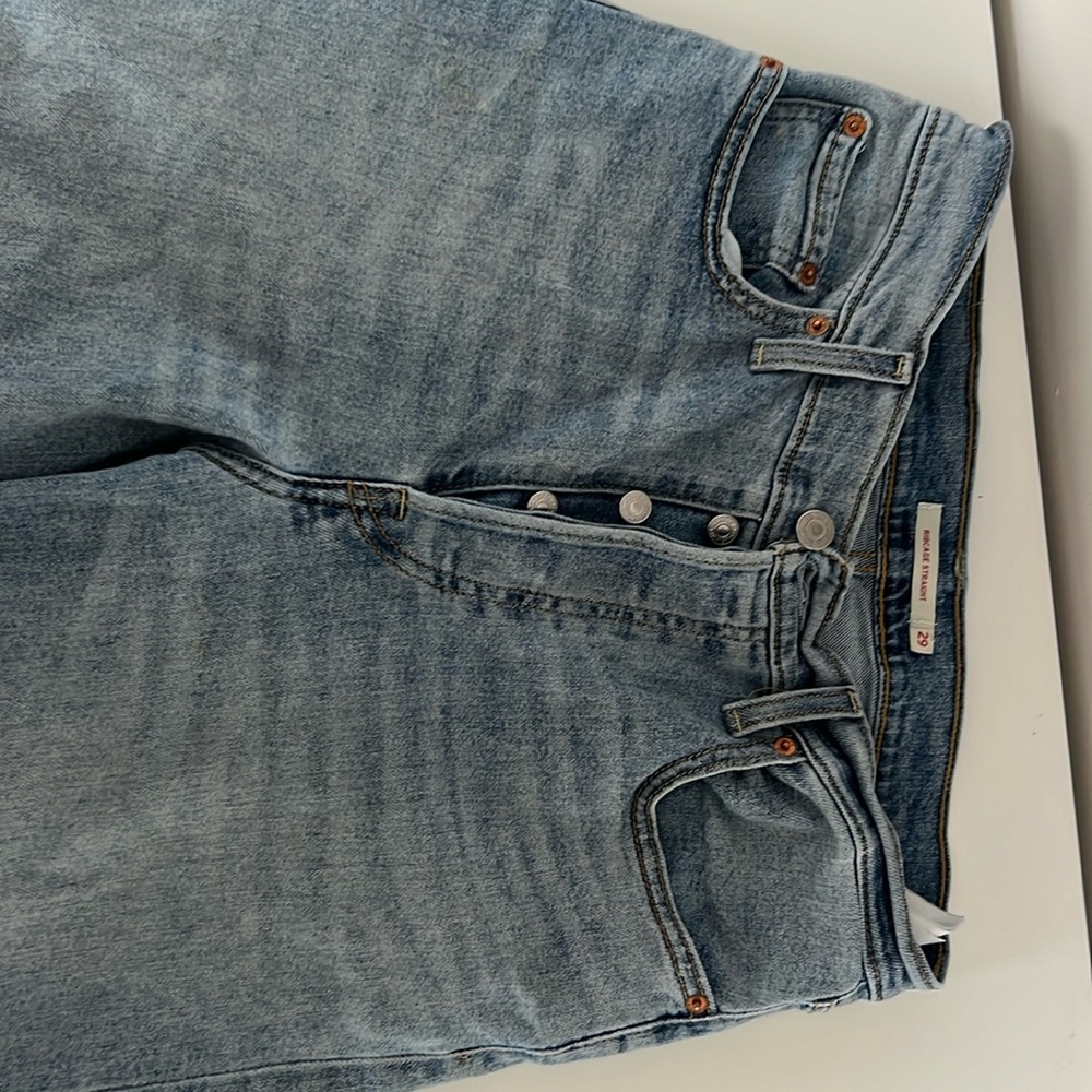 Levi’s ribcage straight